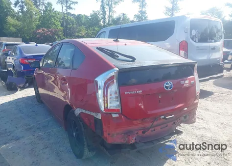 2012 Toyota Prius Four z USA, uszkodzony, nr VIN JTDKN3DU3C5442450